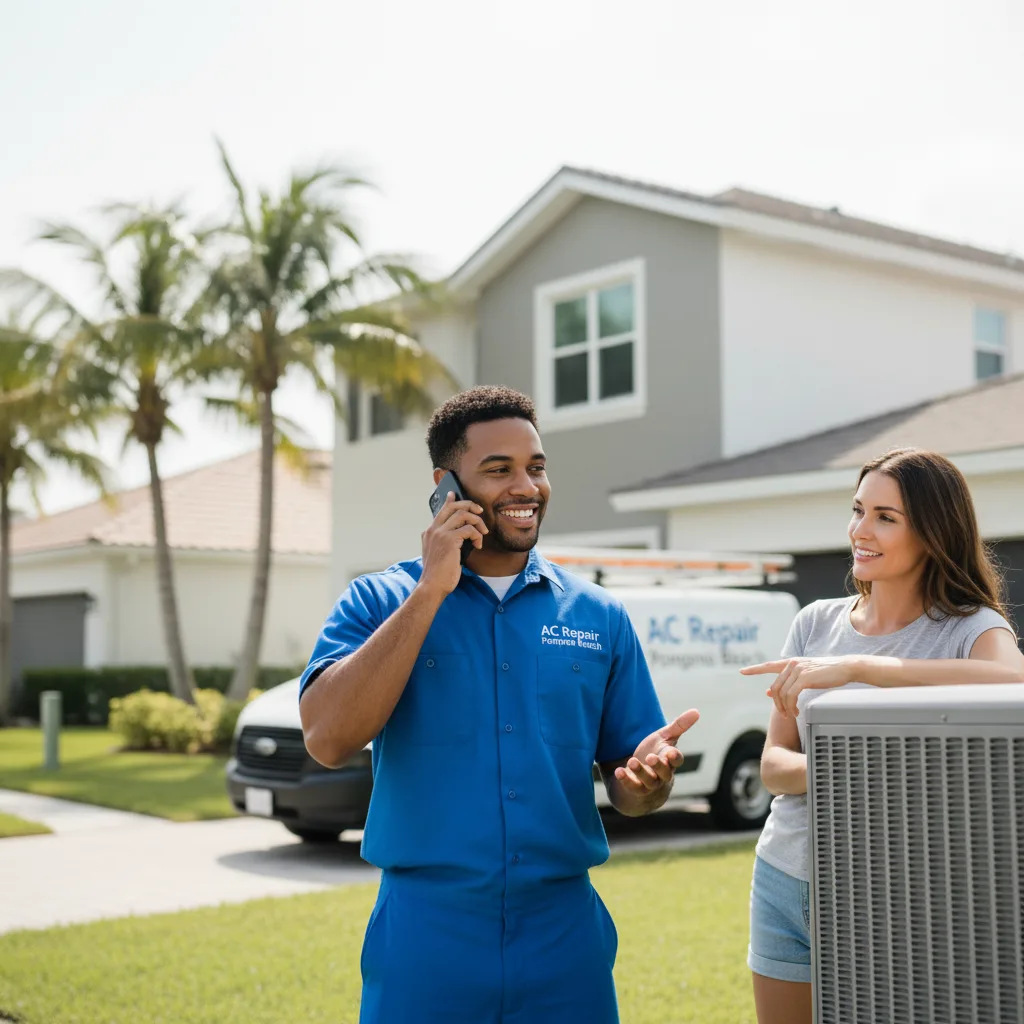 AC Repair Pompano Beach customer support in North Anson